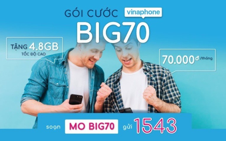 Đăng ký Big70 Vinaphone - Xem phim miễn phí